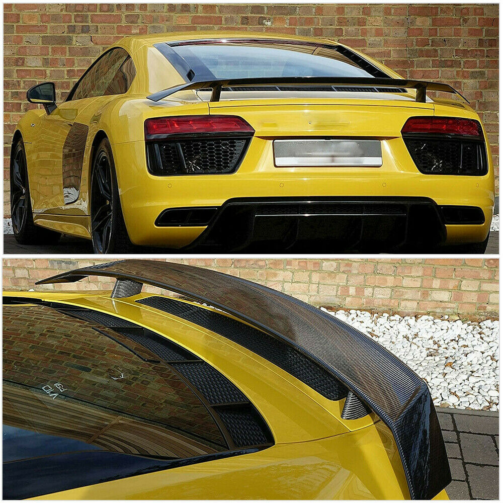 BME Audi R8 Carbon Fiber Wing V10+ Style 2017-2019 - Black Market Exotics
