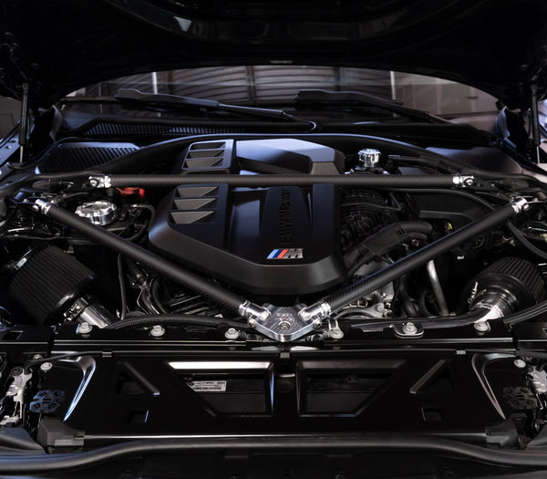Black Market Race G8X S58 Carbon Fiber Strut Brace G80, M3, G82, M4, G87 M2 PRE SALE