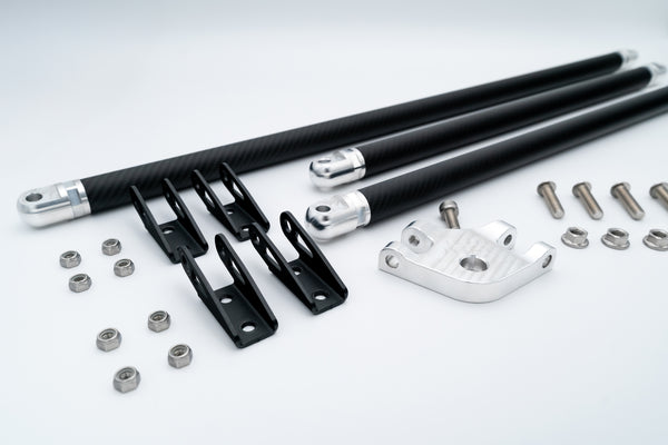 Black Market Race G8X S58 Carbon Fiber Strut Brace G80, M3, G82, M4, G87 M2 PRE SALE