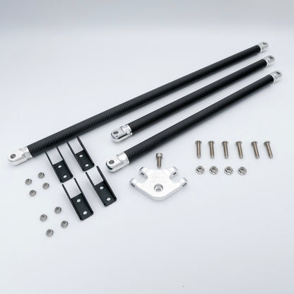 Black Market Race G8X S58 Carbon Fiber Strut Brace G80, M3, G82, M4, G87 M2