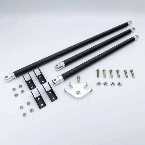Black Market Race G8X S58 Carbon Fiber Strut Brace G80, M3, G82, M4, G87 M2 PRE SALE