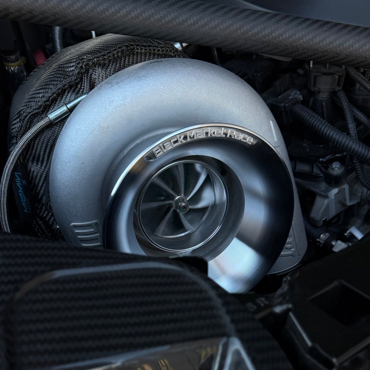 Black Market Race Billet Velocity Stack Turbosmart Turbo