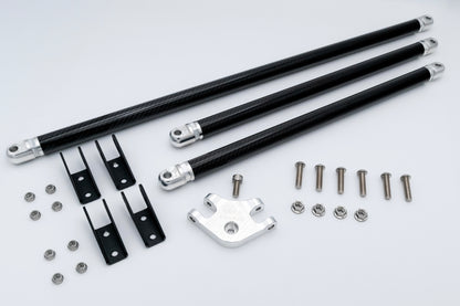 Black Market Race G8X S58 Carbon Fiber Strut Brace G80, M3, G82, M4, G87 M2