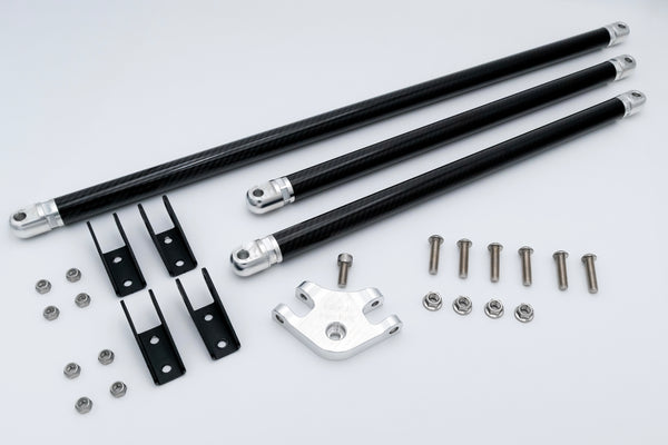 Black Market Race G8X S58 Carbon Fiber Strut Brace G80, M3, G82, M4, G87 M2 PRE SALE