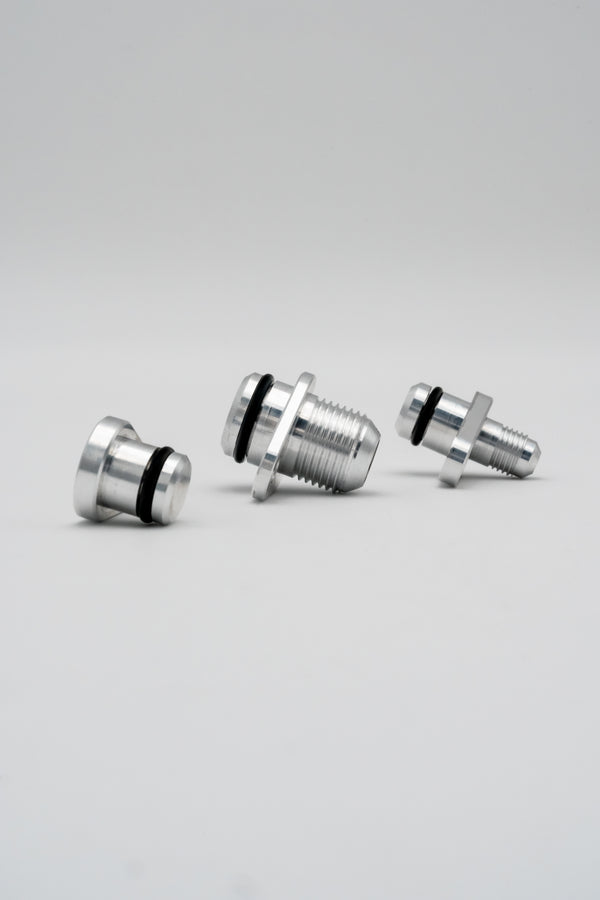 B58 Turbo Oil Feed, Drain, and coolant bungs