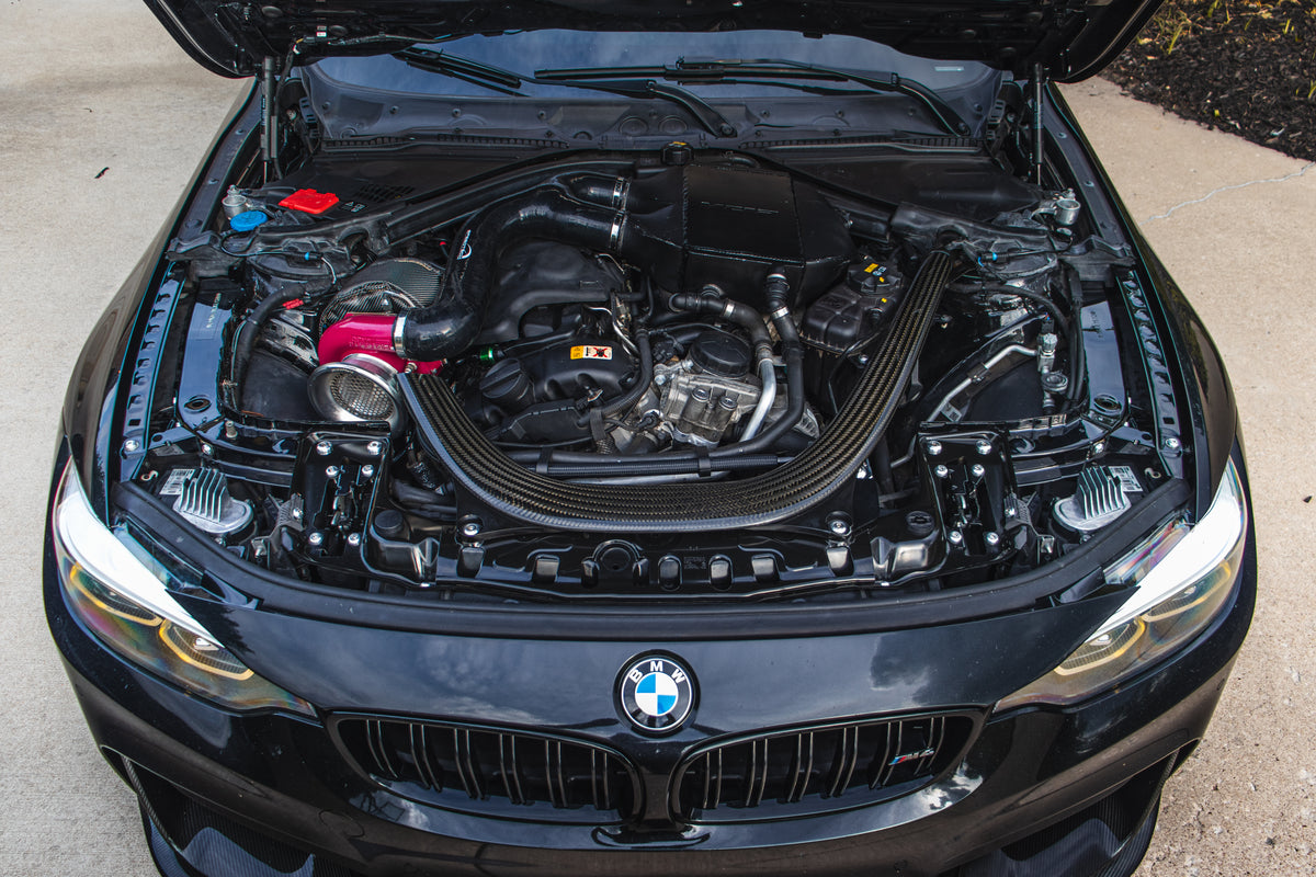 BMR F8X Low Profile Engine Bay Hardware Kit