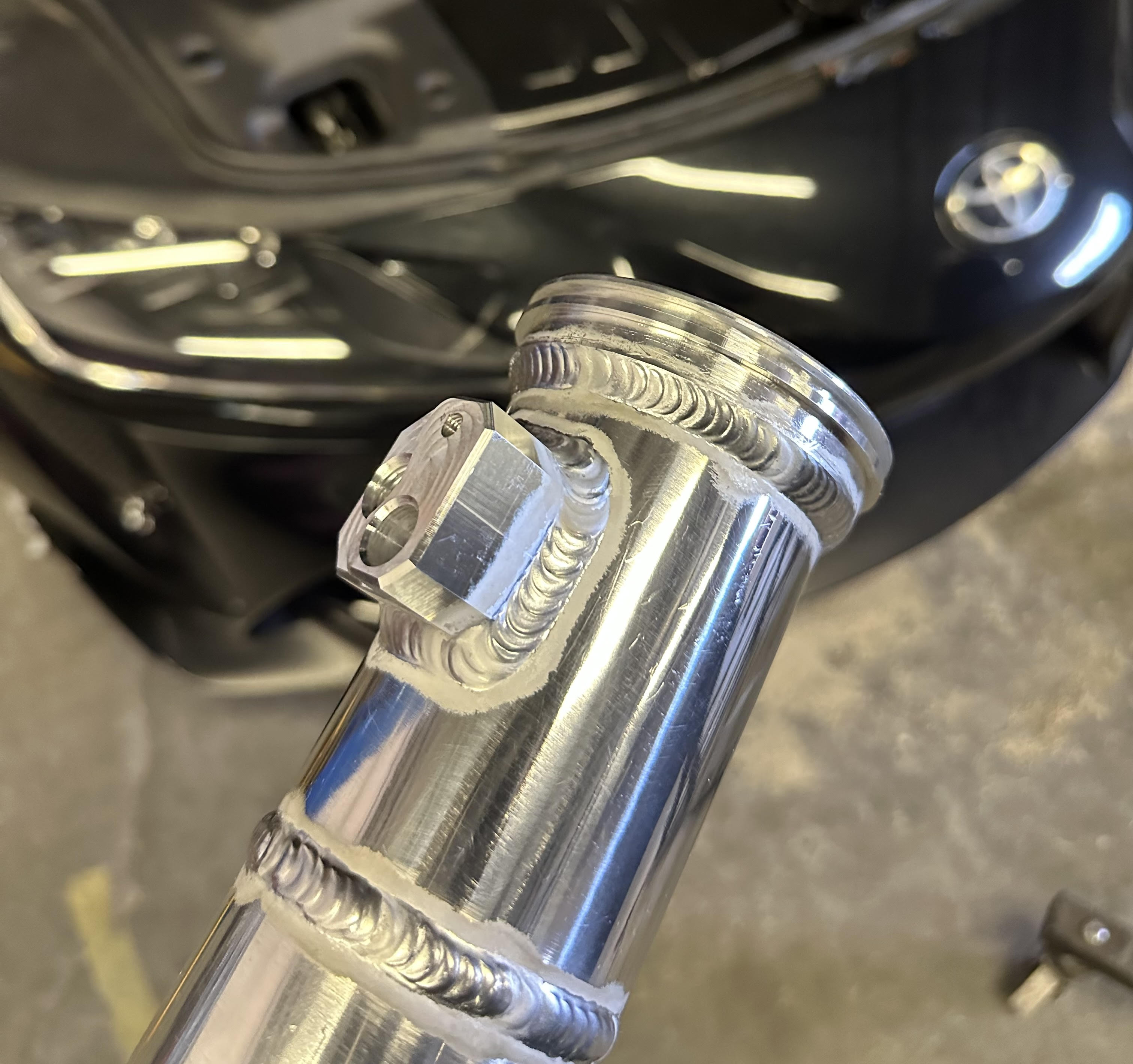 B58 S58 Map / Charge Air Temp Sensor Bung – Black Market Race