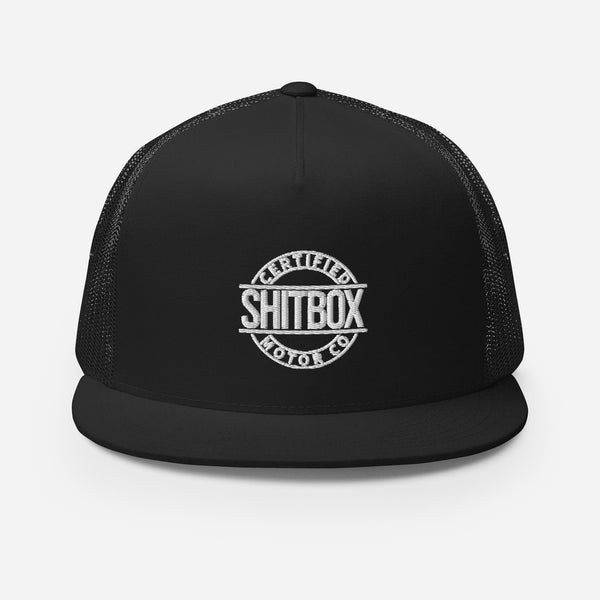 Certified Shitbox Trucker Cap - Black Market Exotics