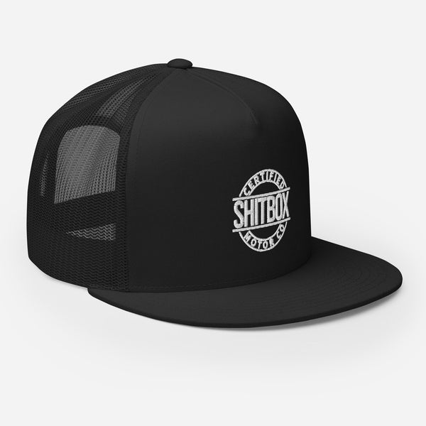 Certified Shitbox Trucker Cap - Black Market Exotics