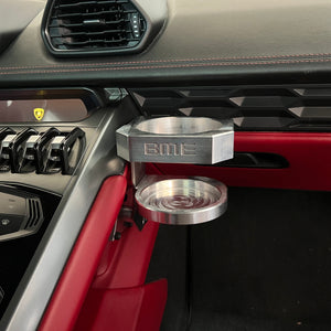 BME Lamborghini Huracan Billet Cup Holder - Black Market Exotics